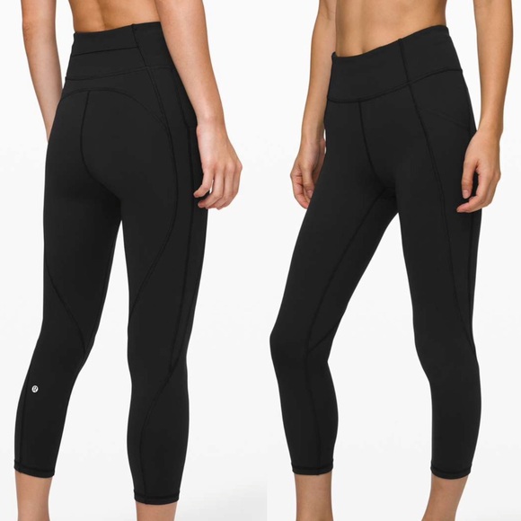 lululemon athletica Pants - Lululemon Time To Sweat 23” Crop Leggings Black